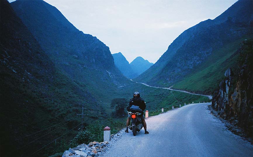 Ha Giang on motorbike