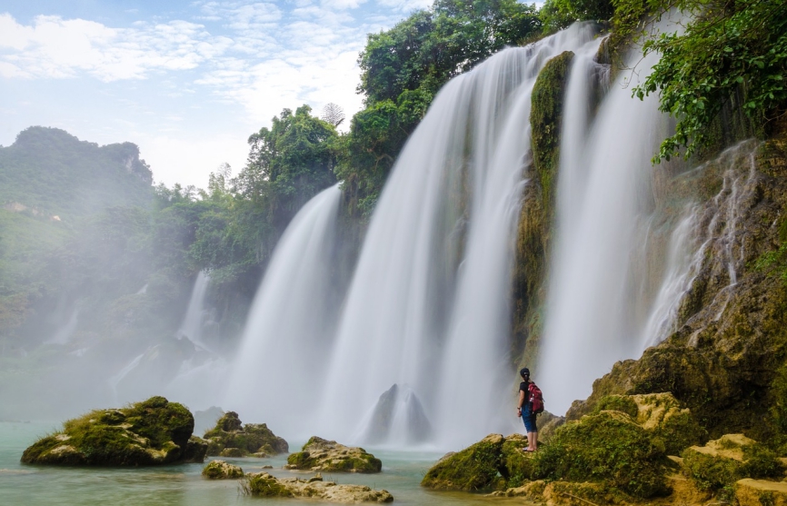 Ban Gioc waterfall