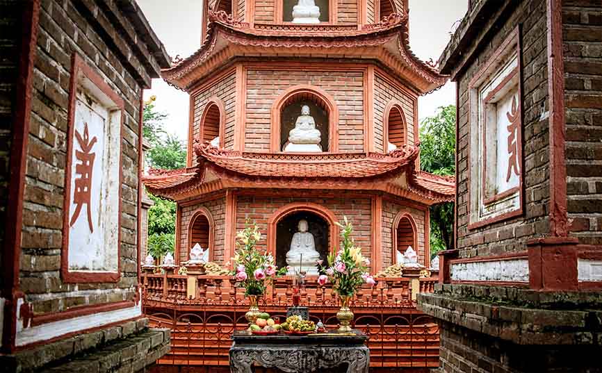 Temple in Hanoi Old Quarter