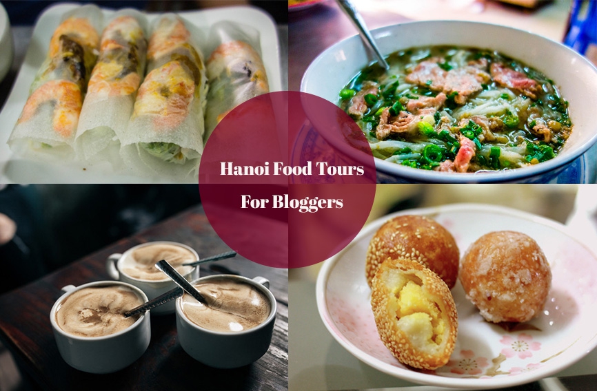 hanoi food tours for bloggers