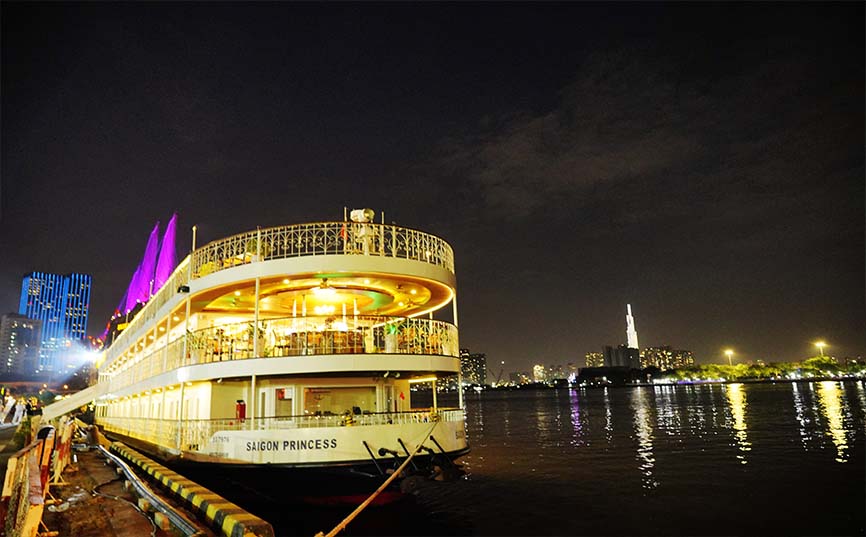 Cruise on Mekong River