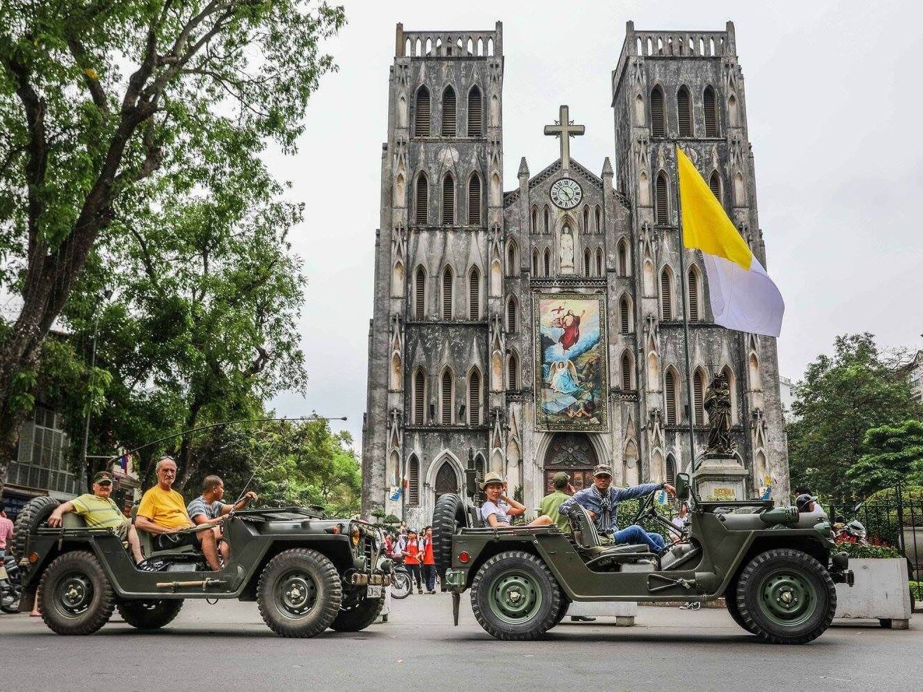 Tours in Hanoi - Cambodia Jeep